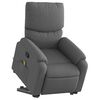 vidaXL Stand Up Massage Recliner Chair Dark Grey