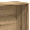 vidaXL Bookcase Artisan Oak Engineered Wood Medium Bookcase