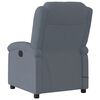 vidaXL Electric Massage Recliner Chair Dark Gray