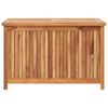 vidaXL Storage Box Warm brown Solid teak wood 35.4 x 19.7 x 22.8 in