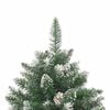 vidaXL Artificial Christmas Tree with 150 LEDs Green 59.06 in