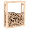 &nbsp;vidaXL Firewood Rack 31.5x9.8x39.4" Solid Wood Pine