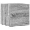 vidaXL TV Cabinet Set Set of 4 Grey sonoma Engineered wood