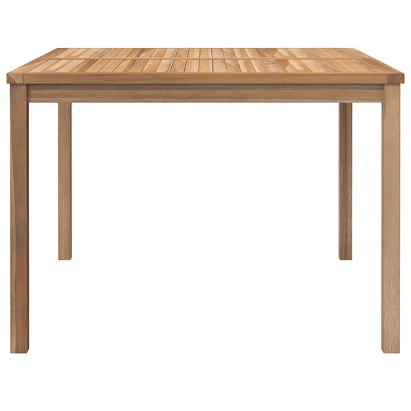 vidaXL Dining Table Teak Fine sanded teak hardwood Medium Durable