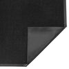 vidaXL Doormat Black Polypropylene and PVC 35.4 x 47.2 in Non-slip