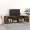 vidaXL TV Cabinet Smoked Oak Engineered Wood 59.1 x 11.8 x 19.7 in