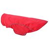 vidaXL Dog Raincoat Red Polyester Large Water-resistant materials