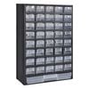 vidaXL 41-Drawer Plastic Storage Cabinet Tool Box