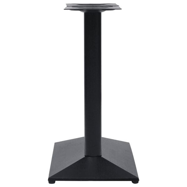 vidaXL Bistro Table Leg Black Cast Iron Standard Industrial