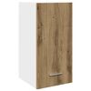 vidaXL Kitchen Cabinet Set Artisan Oak Engineered wood and glass Large