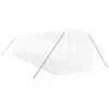 vidaXL Greenhouse White Polyethylene Large Collapsible Greenhouse