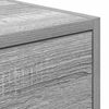 vidaXL TV Cabinet Set of 2 Grey Sonoma Engineered Wood Medium