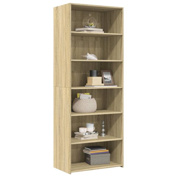vidaXL Highboard Sonoma Oak Engineered wood Large Highboard