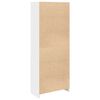 vidaXL Highboard White Engineered wood 27.6 in x 13.8 in x 70.9 in