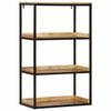 vidaXL Bookcase Brown 70 x 35 x 110 cm Solid Mango wood