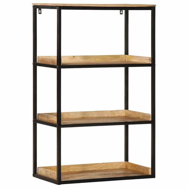 vidaXL Bookcase Brown 70 x 35 x 110 cm Solid Mango wood
