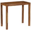 vidaXL Bar Table Solid Acacia Wood 46.4"x23.6"x42.1"