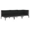 vidaXL Garden Lounge Set Dark Gray