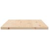 vidaXL Table Top Natural Solid pine wood Medium Rectangular Rustic