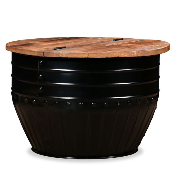 vidaXL Coffee Table Black and multicolor