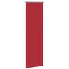 vidaXL Roller Blind Red 100% Polyester 17.7x59.1 in Adjustable Armrests