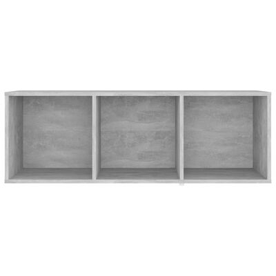 vidaXL TV Cabinet Concrete Gray 42.1"x13.8"x14.6" Chipboard
