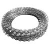 vidaXL BTO-22 Clipped Concertina Razor Wire Galvanized Steel 492.1'
