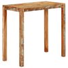 vidaXL Bar Table Multicolor Solid reclaimed wood Medium Durable