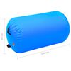 vidaXL Inflatable Gymnastic Roll with Pump 39.4x23.6" PVC Blue