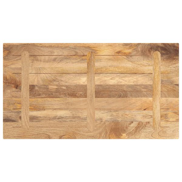 vidaXL Table Top 47.2"x23.6"x1.5" Rectangular Solid Wood Mango