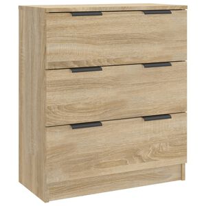 vidaXL Sideboard Sonoma oak Engineered wood Medium Sideboard
