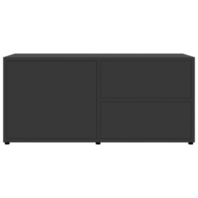 vidaXL TV Cabinet Gray 31.5"x13.4"x14.2" Engineered Wood