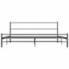 vidaXL Bed Frame Grey Metal Super King Tough Bed Frame Rectangular