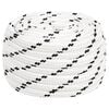 vidaXL Work Rope White 0.71 " 328.1 ' Polyester