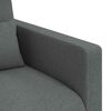 vidaXL Sofa 2 pcs Dark Grey