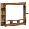 vidaXL TV Cabinet Old wood 59.84 x 8.66 x 44.49 in Engineered wood