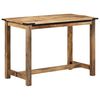 vidaXL Dining Table 43.3"x21.7"x29.5" Solid Wood Mango