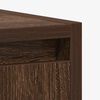 vidaXL Bathroom Cabinet Brown oak Engineered wood Medium