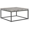 vidaXL Coffee Table Concrete gray MDF Medium Durable Coffee Table