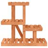 vidaXL Flower Stand Natural Wood Solid Fir Wood 22.8x9.8x20.1 in
