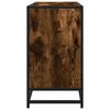 vidaXL Bathroom Sink Cabinet smoked oak 25.59 x 12.99 x 23.62 in