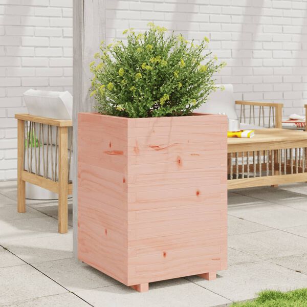 vidaXL Garden Planter Natural Douglas wood Solid Douglas wood