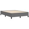 vidaXL Bed Frame Light gray 55.1" x 74.8" Corduroy fabric