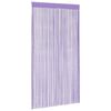 vidaXL String Curtains 2 pcs Purple 39.4x98.4"