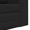 vidaXL Sofa Bed Black 148 x 71 x 83 cm fabric