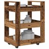 vidaXL Kitchen Trolley Old wood 60 x 45 x 80 cm Engineered wood