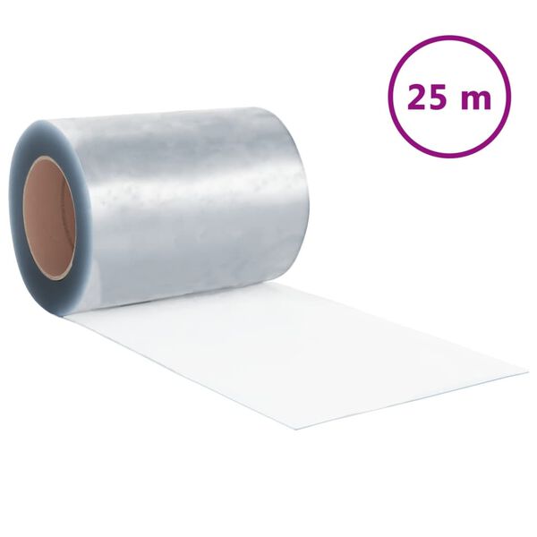 vidaXL Strip Curtain Roll PVC 0.1" x 11.81 " 82.0 '
