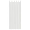 vidaXL Voile Curtains with Loops 2 pcs White 55.1x102.4"