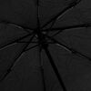 vidaXL Umbrella Black Fabric (190T PG), metal, fiberglass Medium