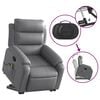 vidaXL Stand Up Massage Recliner Chair Gray